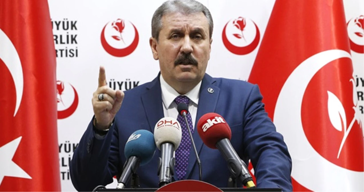 BBP Lideri Mustafa Destici\'den İttifak Açıklaması: Yerel Seçimlerde Devam Etmesi Yönünde İrade Var
