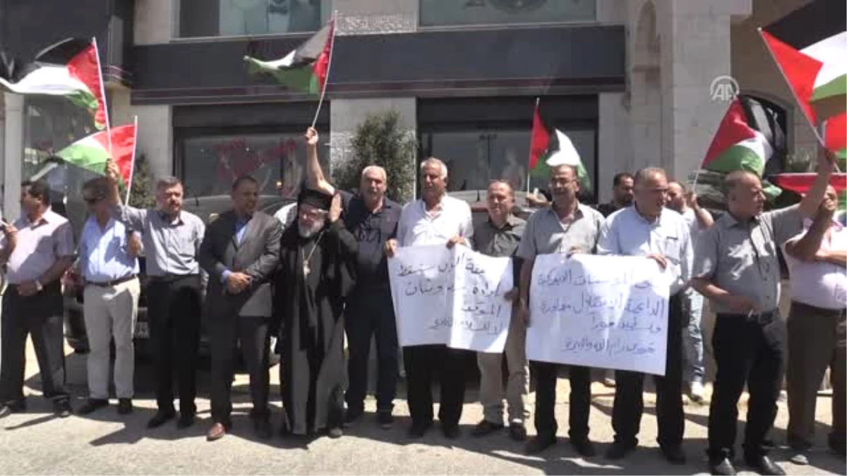 Filistinlilerden ABD\'nin Unrwa Kararını Protesto - Ramallah