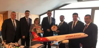 Gaziantep'e İki Ayrı Uçak Firmasından Çifte Müjde