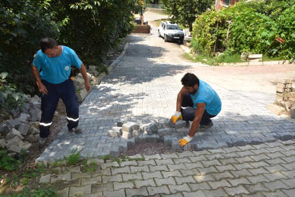 Kartepe\'de Parke Tamiratı