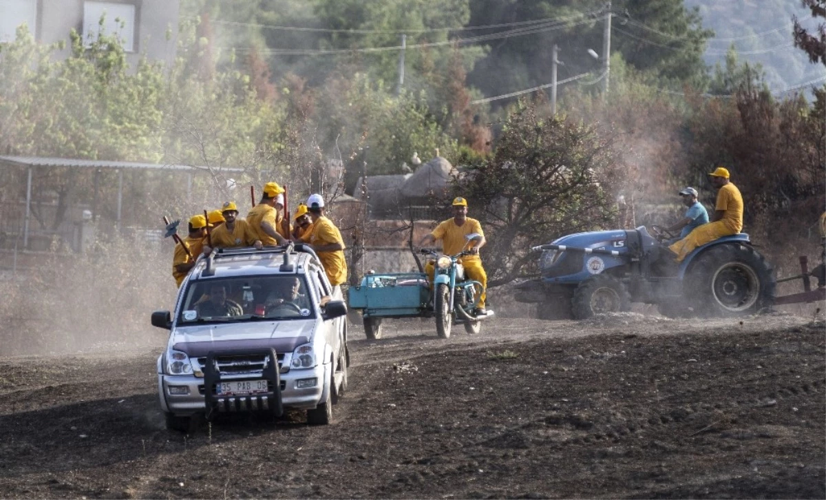 Onlar İzmir\'in Gönüllü Ateş Savaşçısı Orman Köylüleri