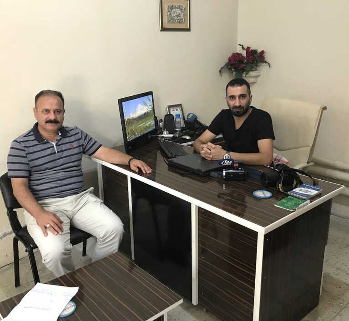 Tarım Müdürü Yolcu, İha\'yı Ziyaret Etti