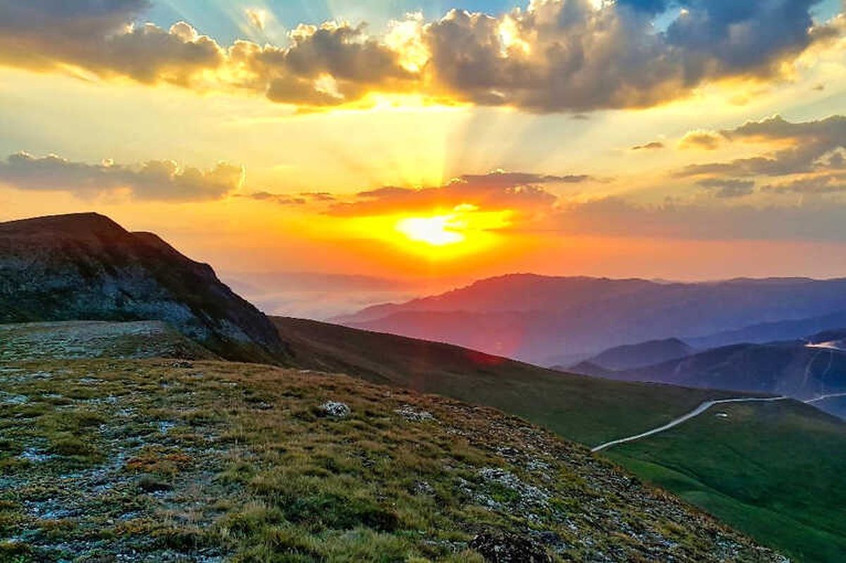 Zigana Dağında Eşsiz Günbatımı Manzaraları