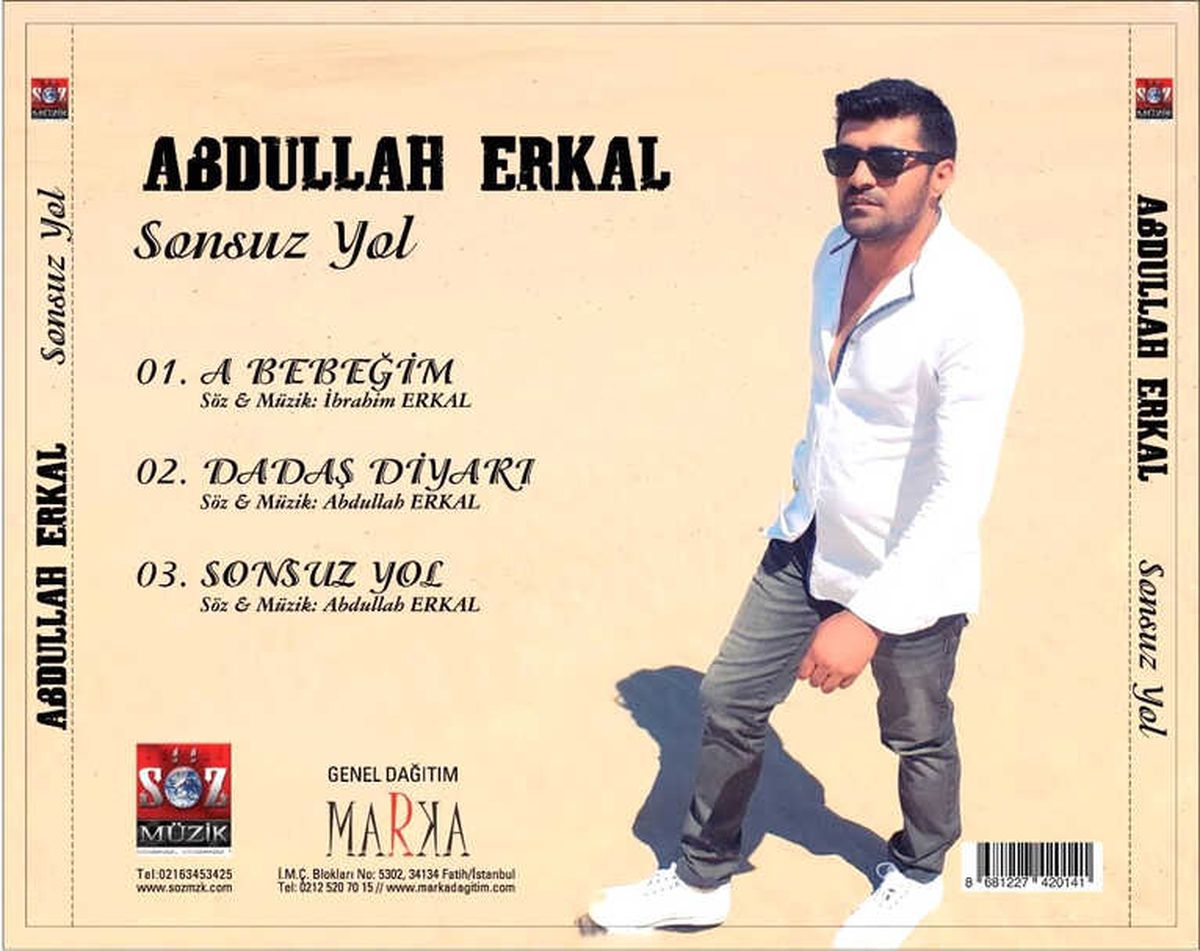 Abdullah Erkal\'in Maxi Single Albümü 5 Eylül de Çıkıyor