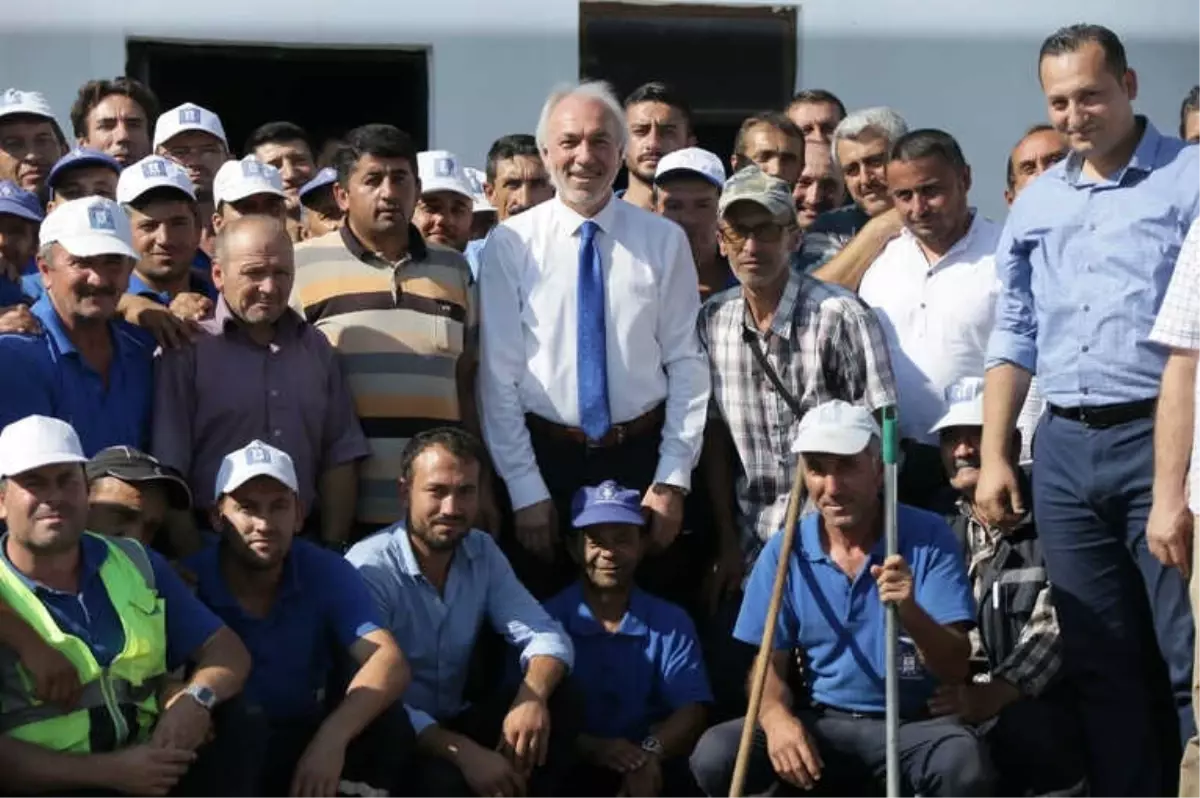 Başkan Saraçoğlu\'ndan Personele Teşekkür Ziyareti