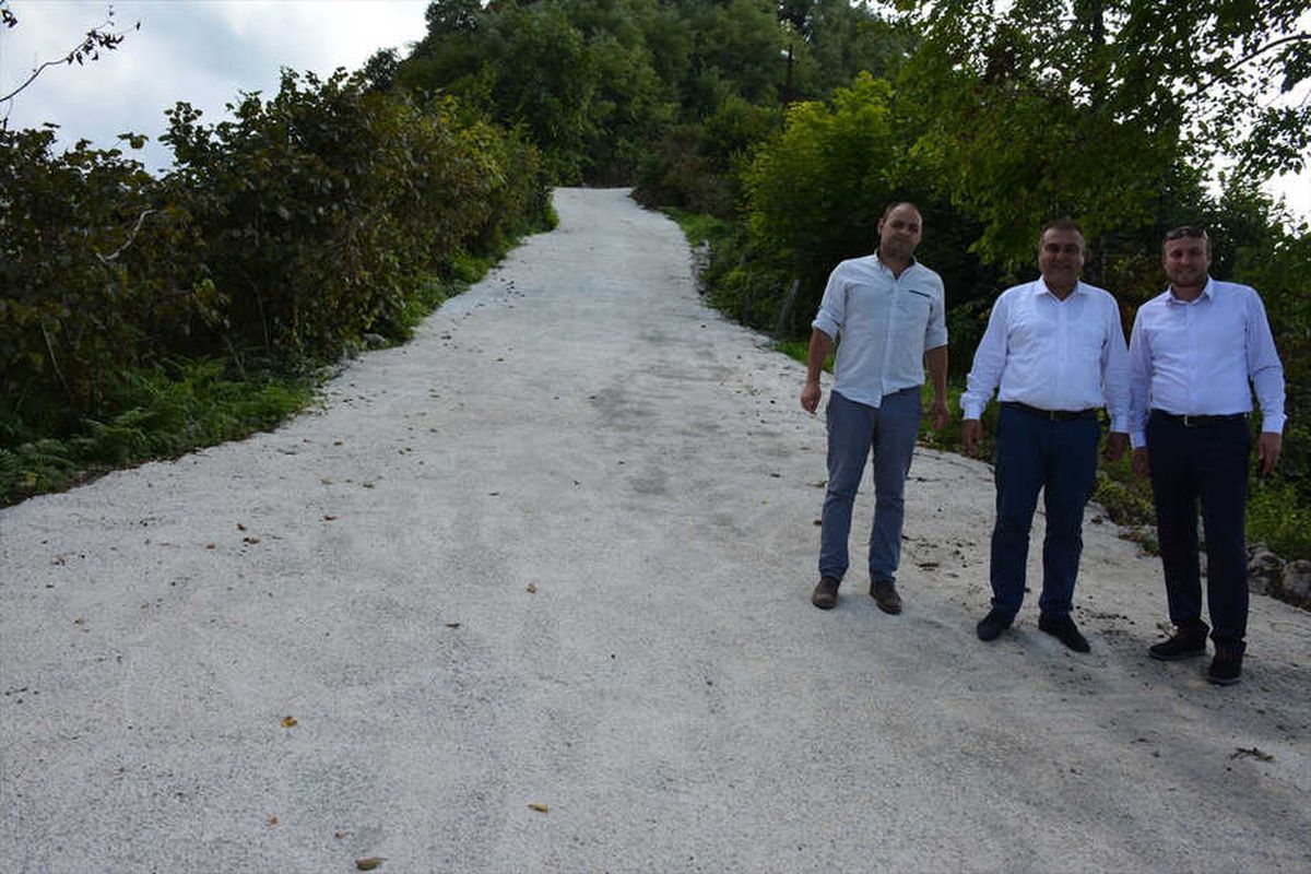 Görele Belediyesinin Yol Çalışmaları