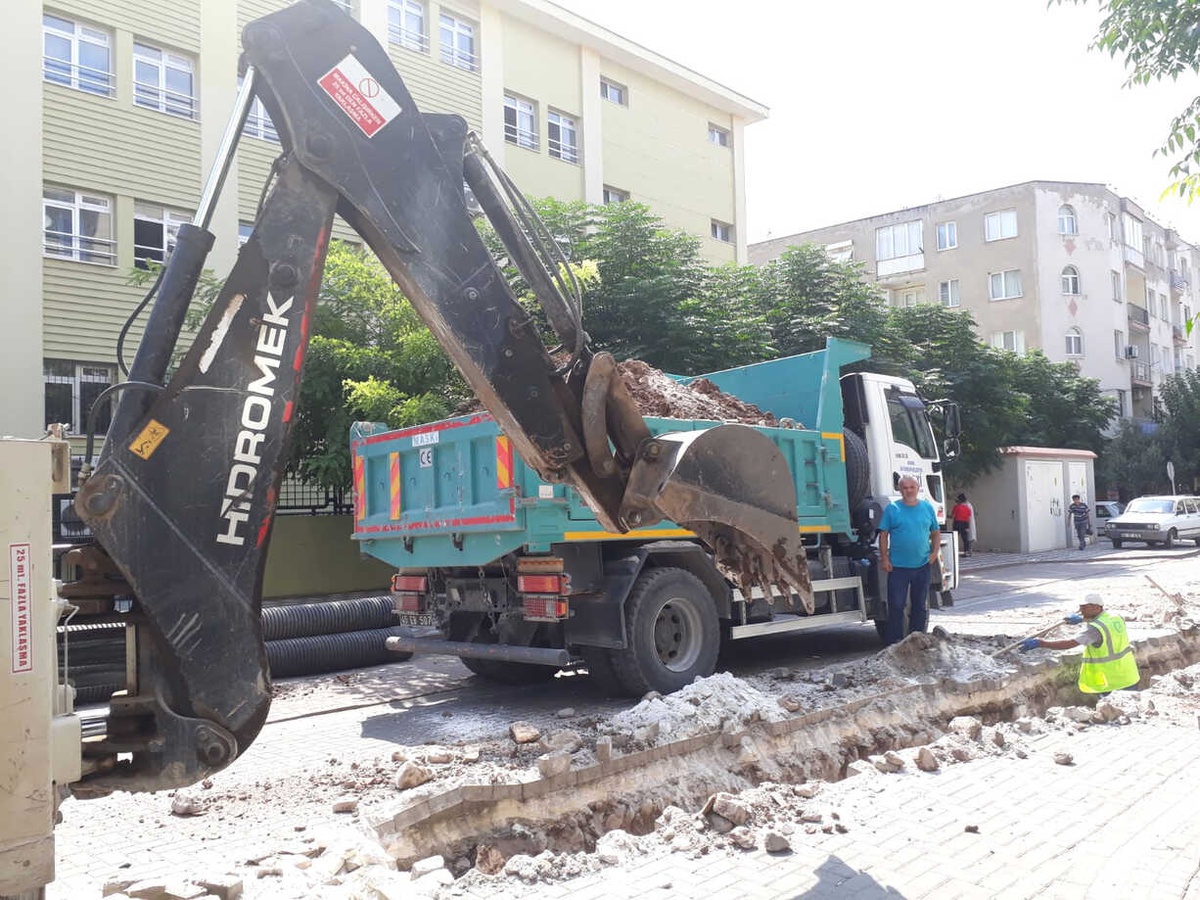 Hashoca Mahallesi\'ne Yağmursuyu Hattı