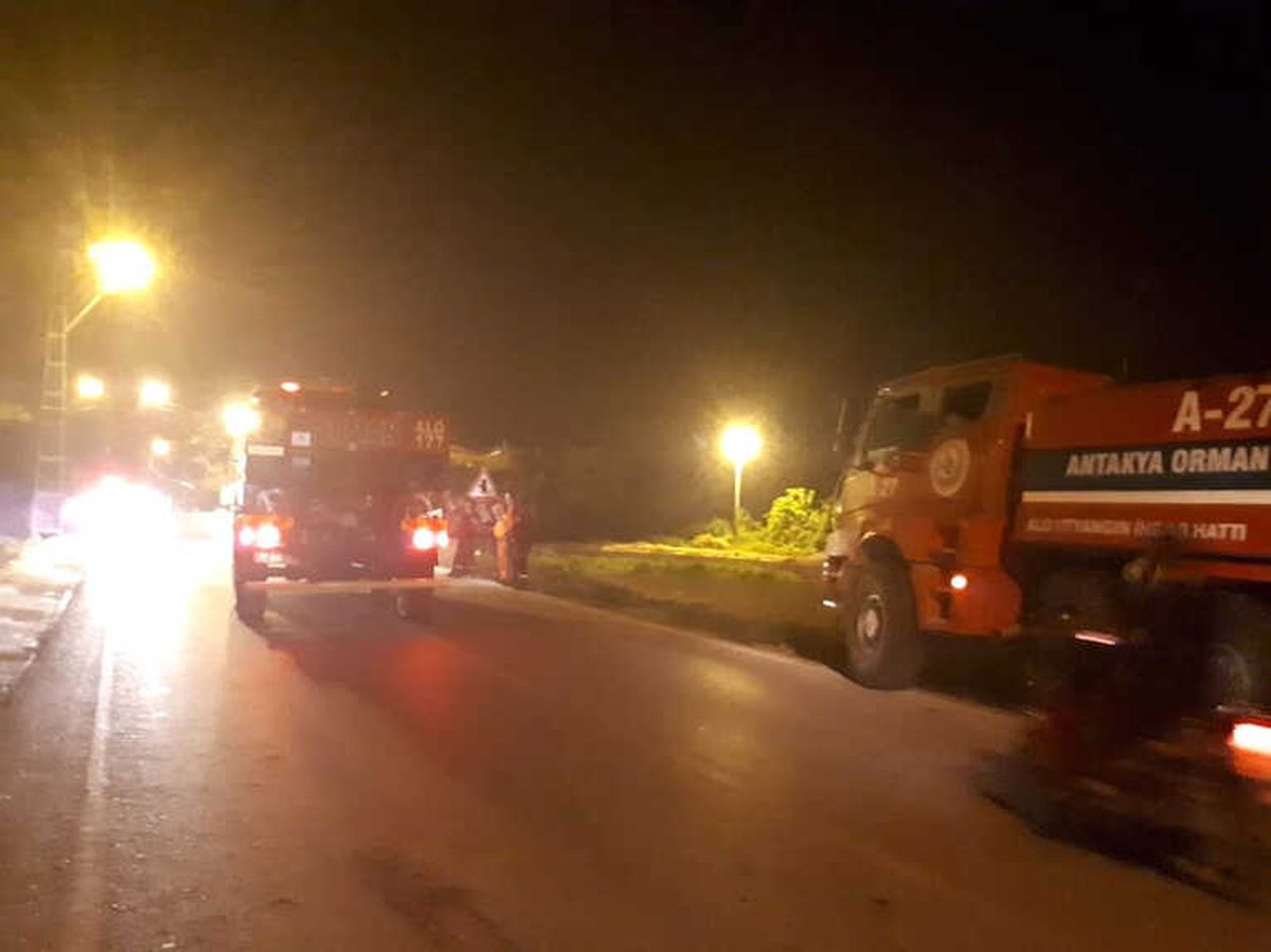 Hatay\'da Orman Yangını: 4 Hektar Alan Zarar Gördü