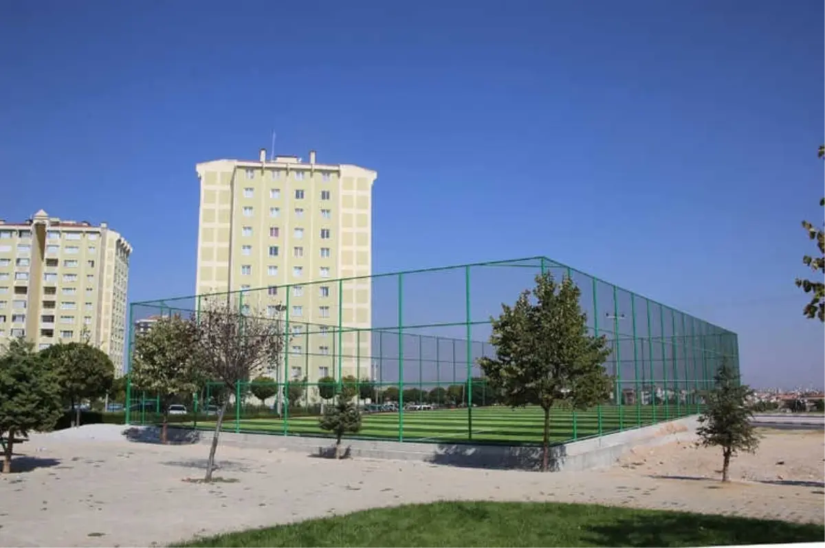Karaman\'da 7 Semt Spor Sahası Daha Hizmete Giriyor