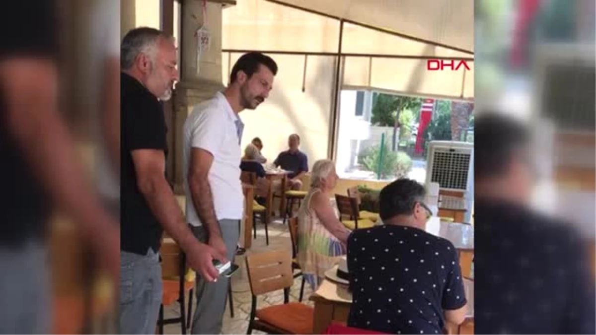 KKTC\'li Genel Başkandan Barbaros Şansal\'a Restoranda Tepki