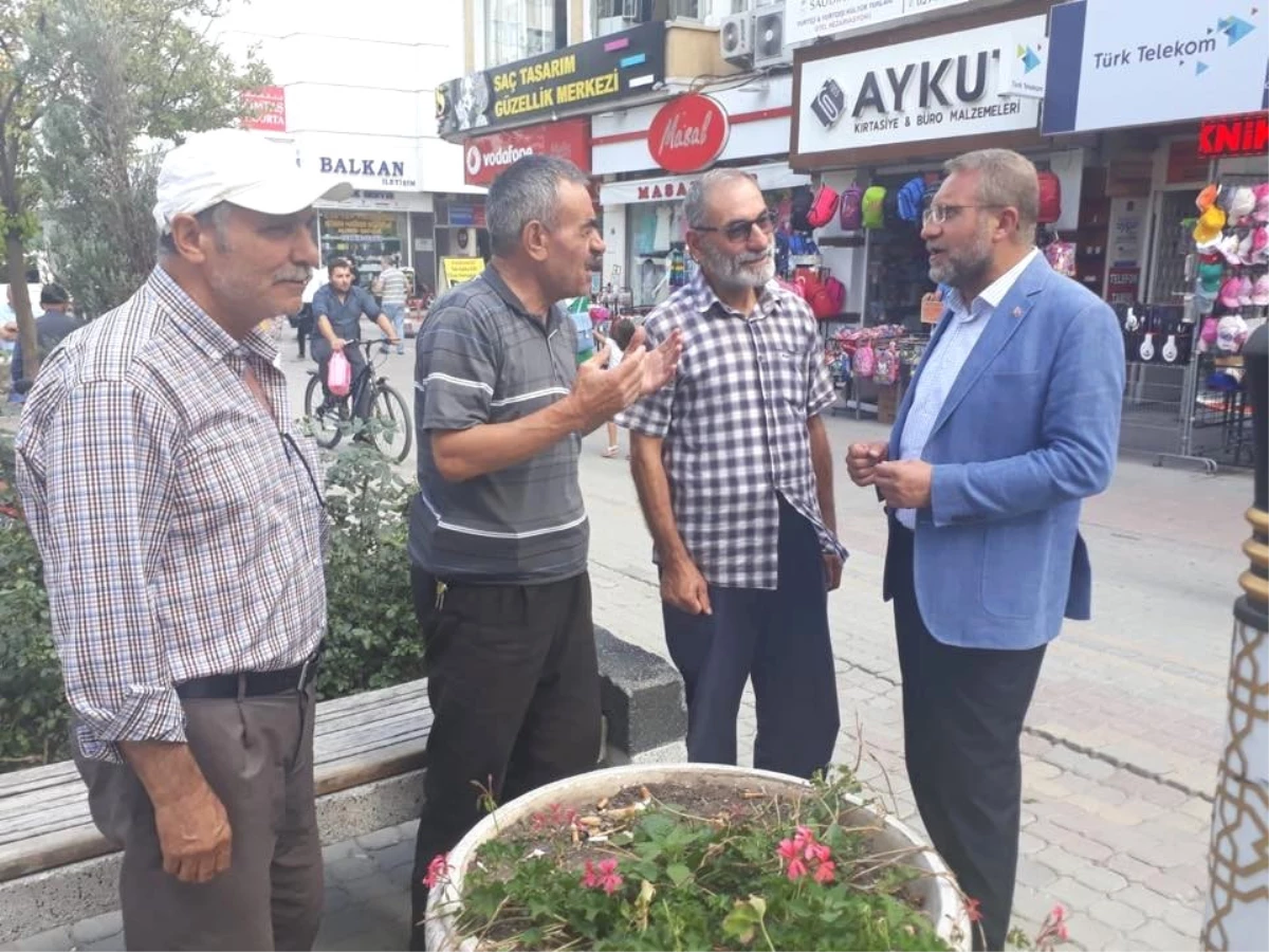 Milletvekili Ahmet Tan: "Halkın Tek Umudu Ak Parti"