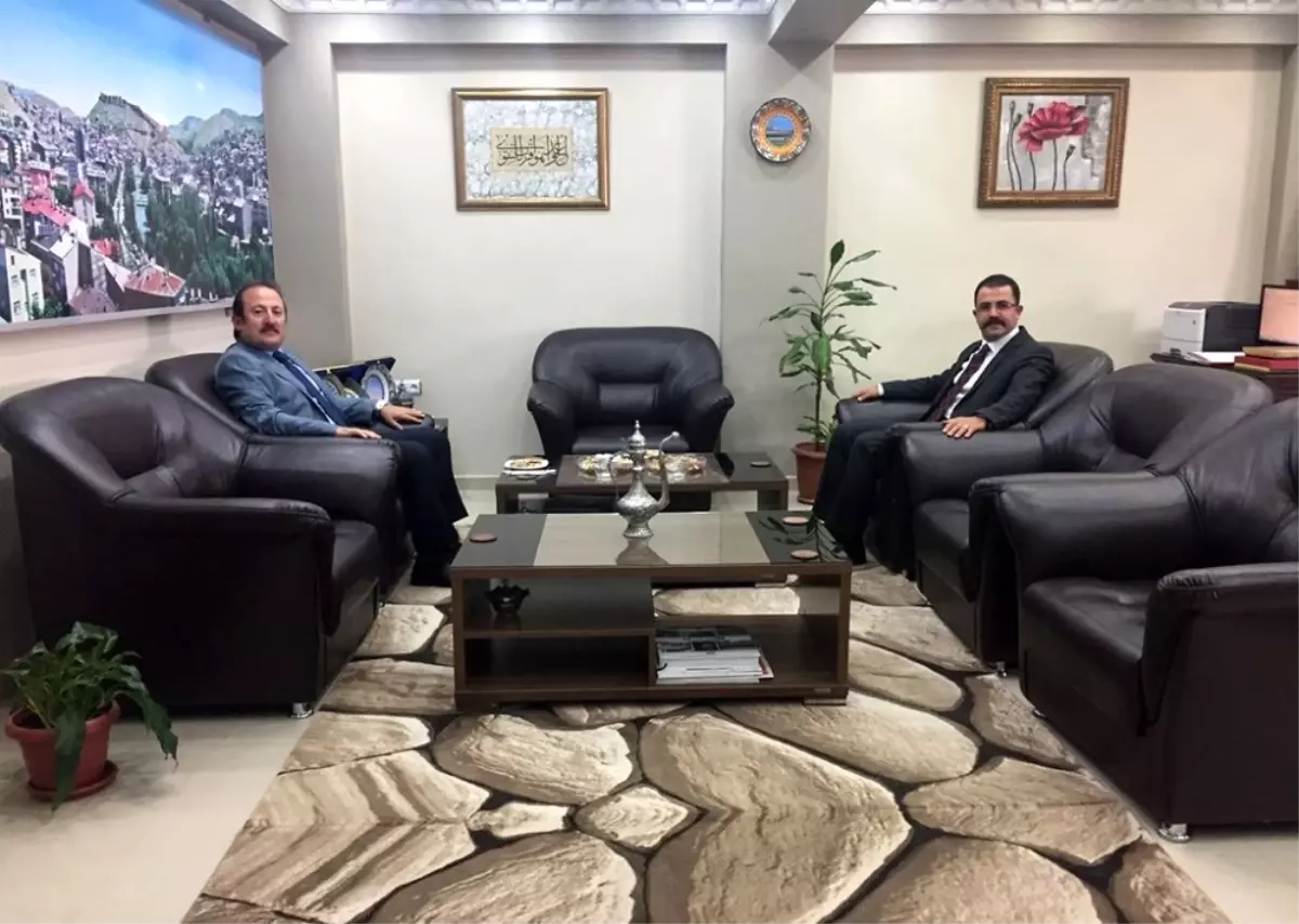 Vali Pehlivan\'dan Cumhuriyet Başsavcısı Tiryaki\'ye Ziyaret