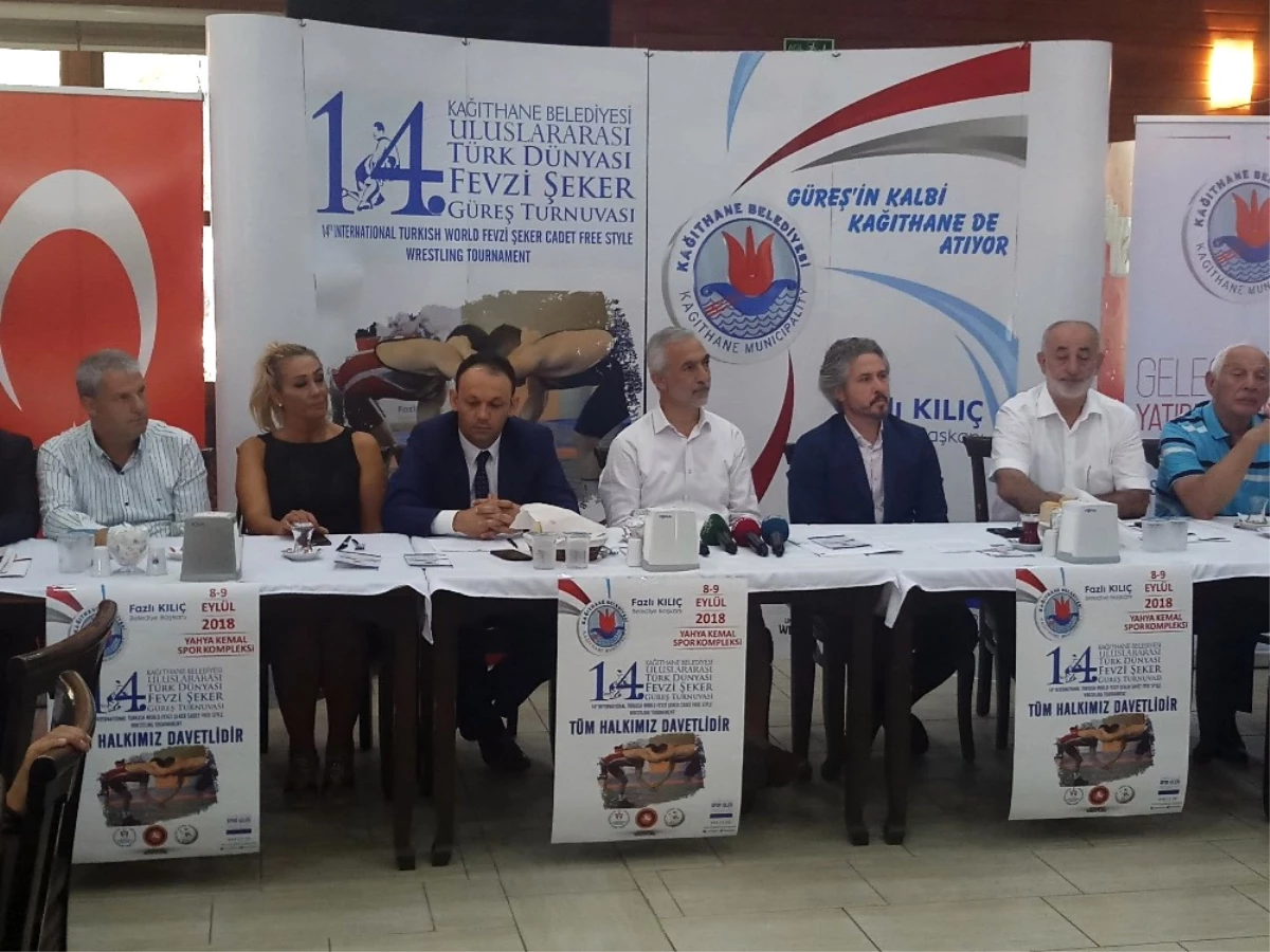 14\'üncü Uluslararası Türk Dünyası Fevzi Şeker Yıldızlar Serbest Güreş Turnuvası Başlıyor