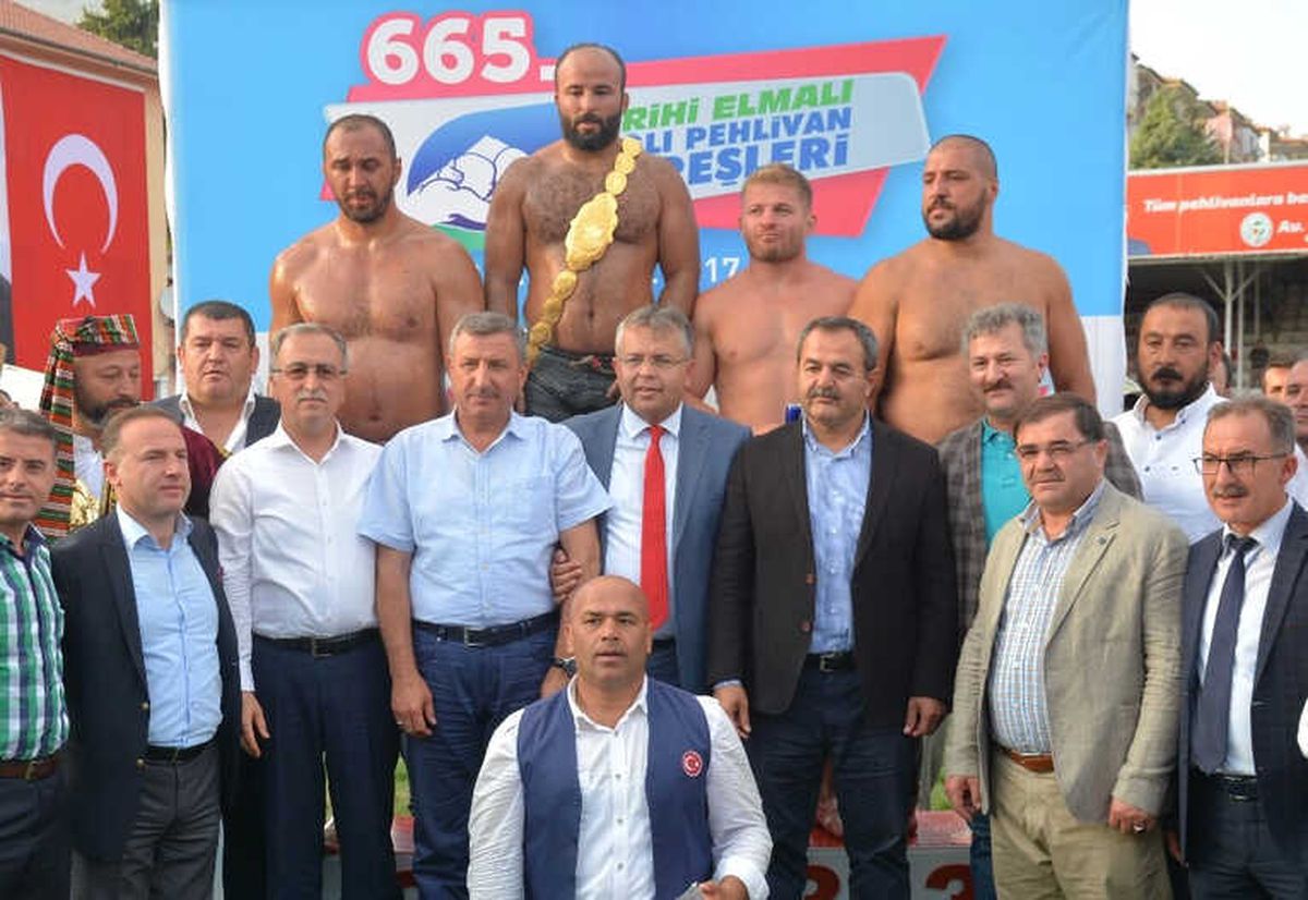666. Tarihi Elmalı Yağlı Pehlivan Güreşleri Başlıyor