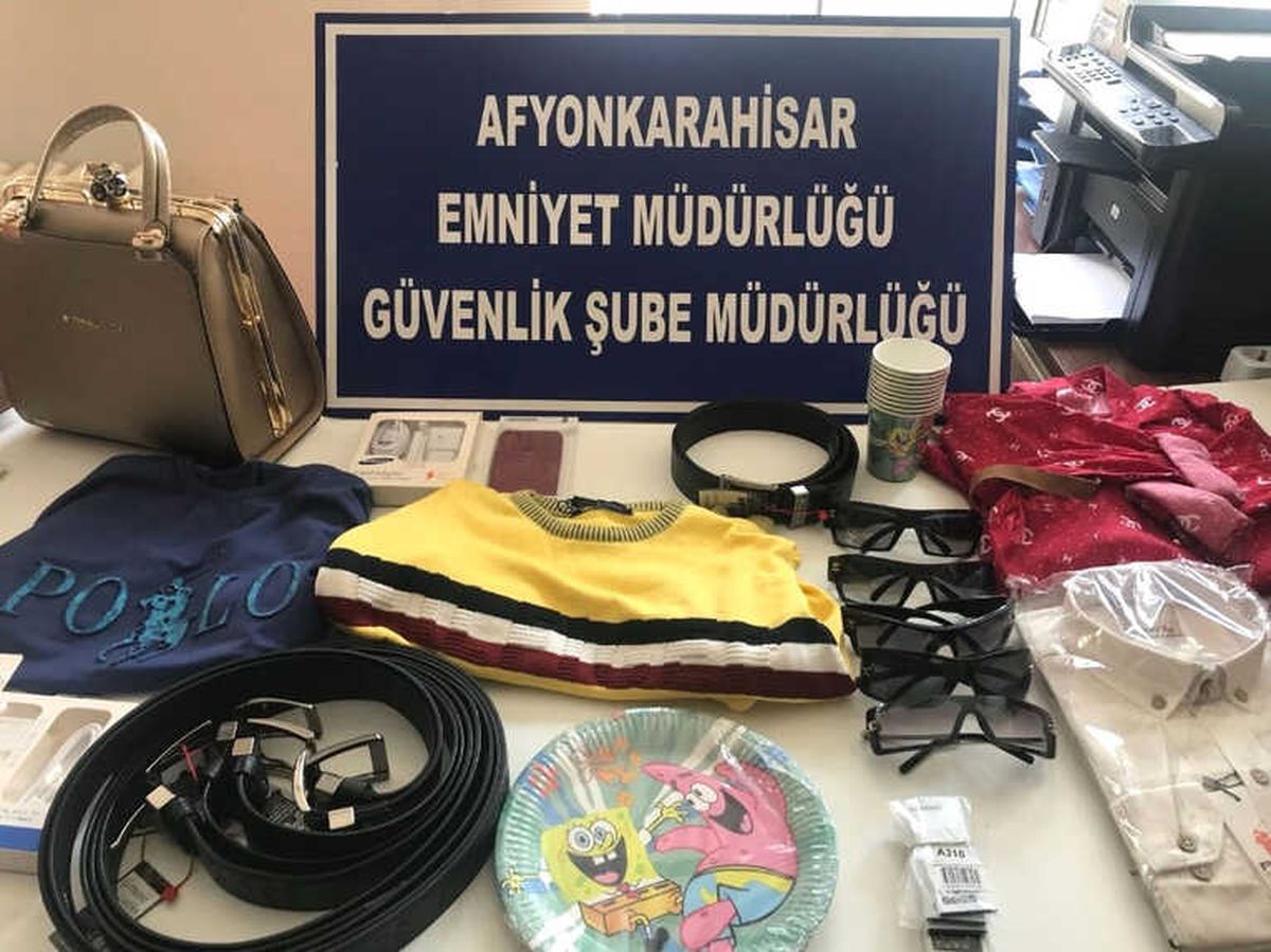 Afyonkarahisar\'da Taklit Ürünlere El Konuldu