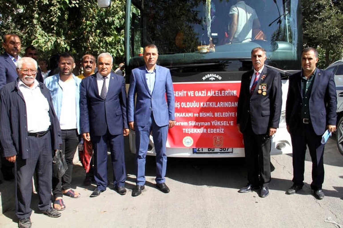 Bismil Belediyesi\'nden Şehit ve Gazi Ailelerine Karadeniz Turu