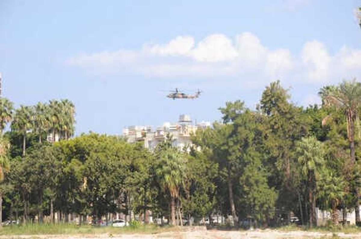 İskenderun\'da Askeri Helikopter Hareketliliği