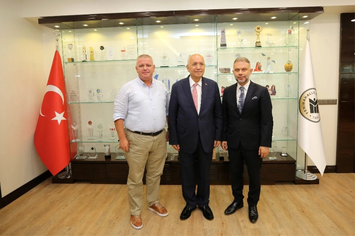 Lokman Ertürk\'den Başkan Fethi Yaşar\'a Taziye Ziyareti