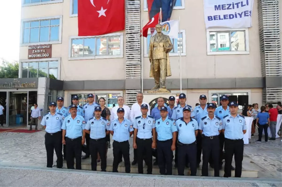 Mezitli Belediyesi Zabıta Haftası\'nı Kutladı