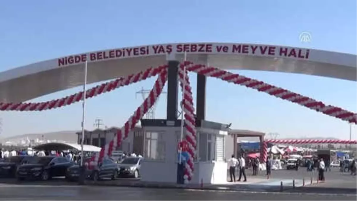 Niğde\'de Yeni Hal Kompleksi Açıldı