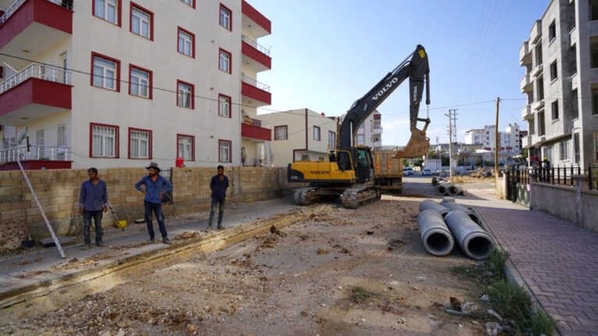 Yeşilyurt Mahallesinin Kanalizasyon Hattı Yenileniyor