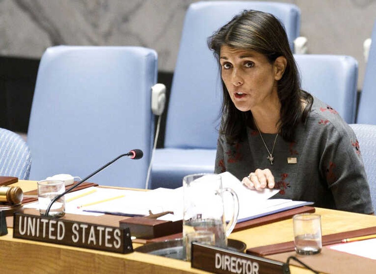 BM ABD Daimi Temsilcisi Haley\'den Rusya\'ya Sert İdlib Eleştirisi