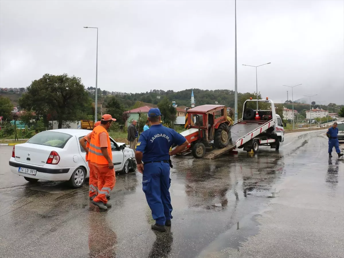 Bolu\'da Trafik Kazası: 5 Yaralı