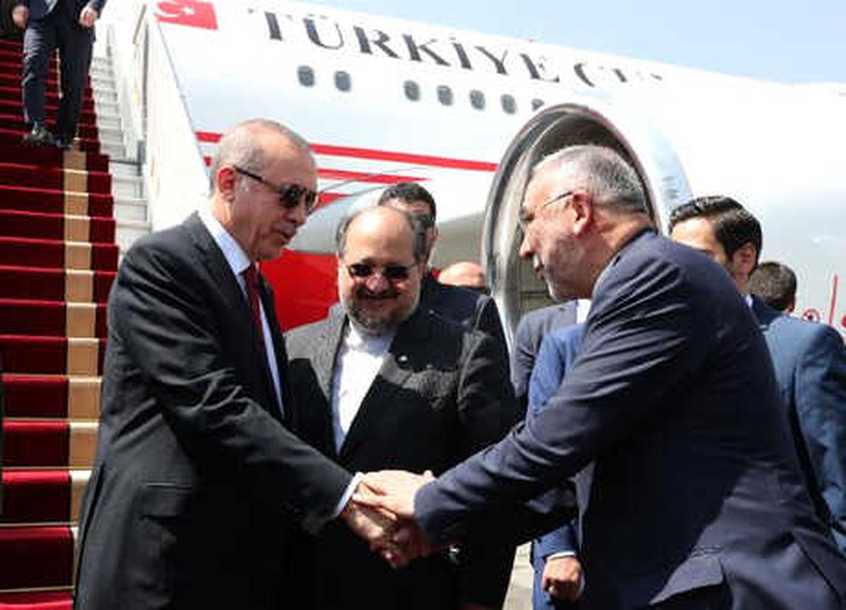 Cumhurbaşkanı Erdoğan Tahran\'da (3)
