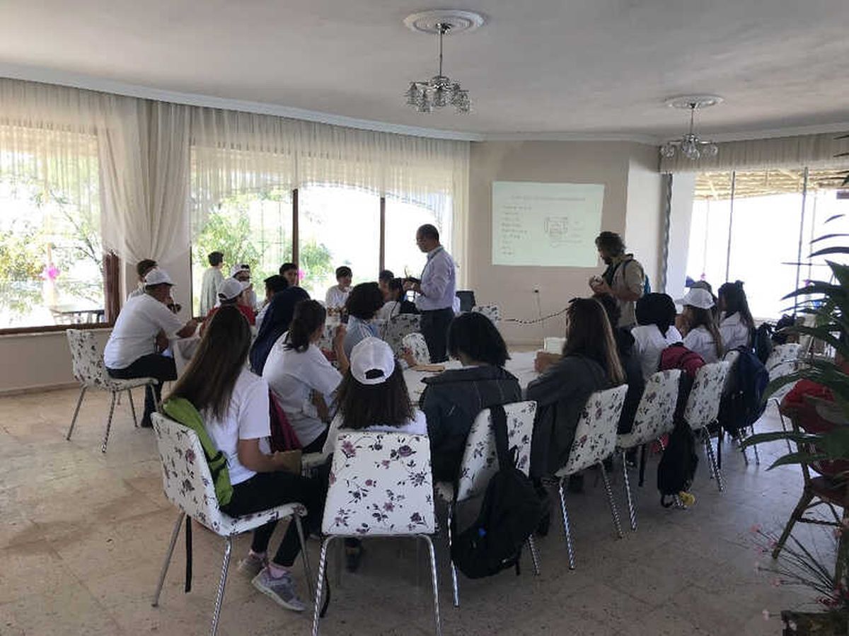 Doğa Ananın Çocukları Doğada Eğitim Aldı