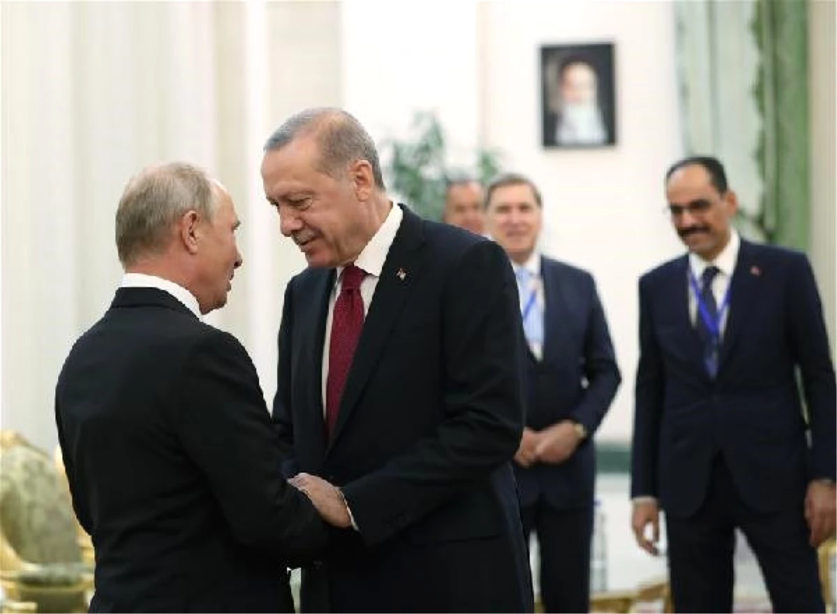 Erdoğan ve Putin Görüşmesi Başladı (2)