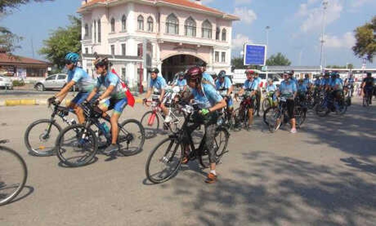 Kapıdağ\'da 110 Kilometre Pedal Çevirecekler