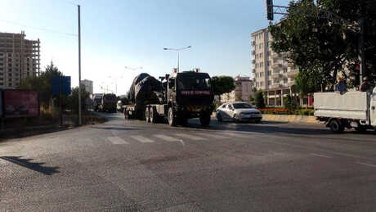 Kilis Sınırında Askeri Hareketlilik Sürüyor