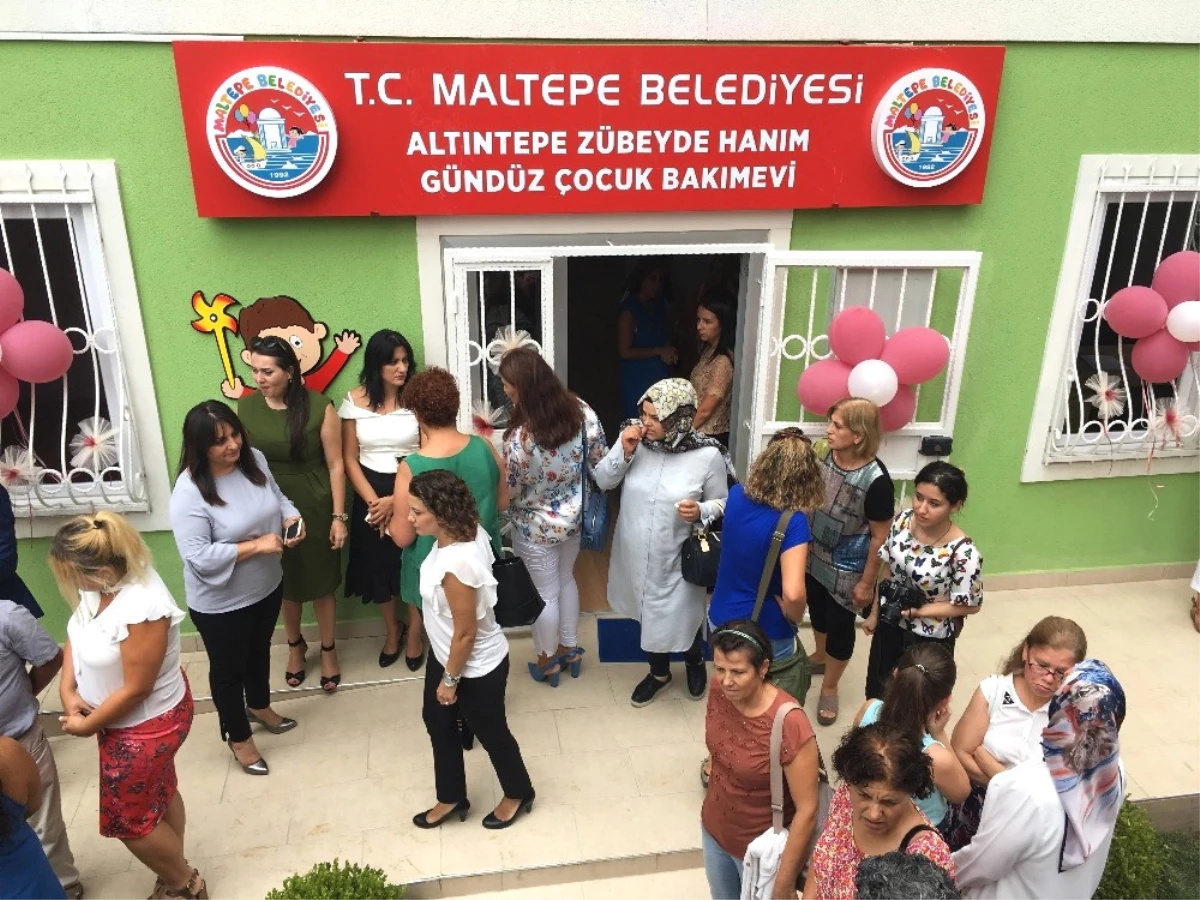 Maltepe Belediyesi 8\'inci Kreşini Hizmete Açtı