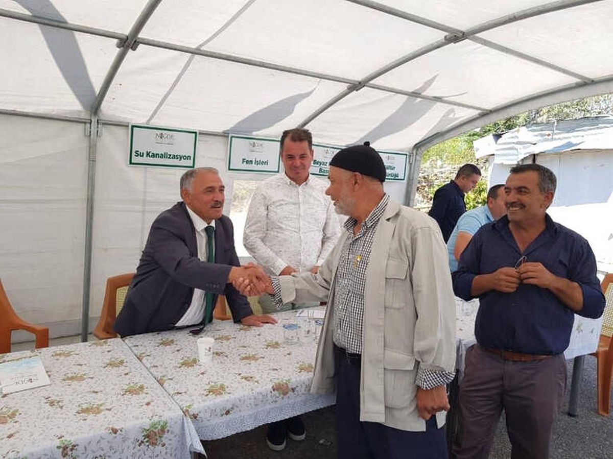 Niğde Belediyesi Hizmet Çadırı Efendibey Mahallesi\'nde