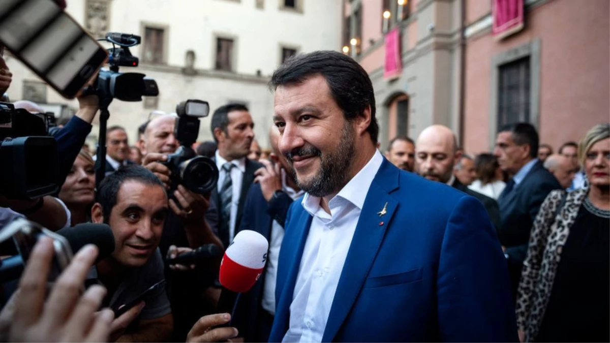 Salvini\'den Partisinin Mal Varlığına El Konulması Kararına Tepki: \'Tek Örneği Türkiye\'
