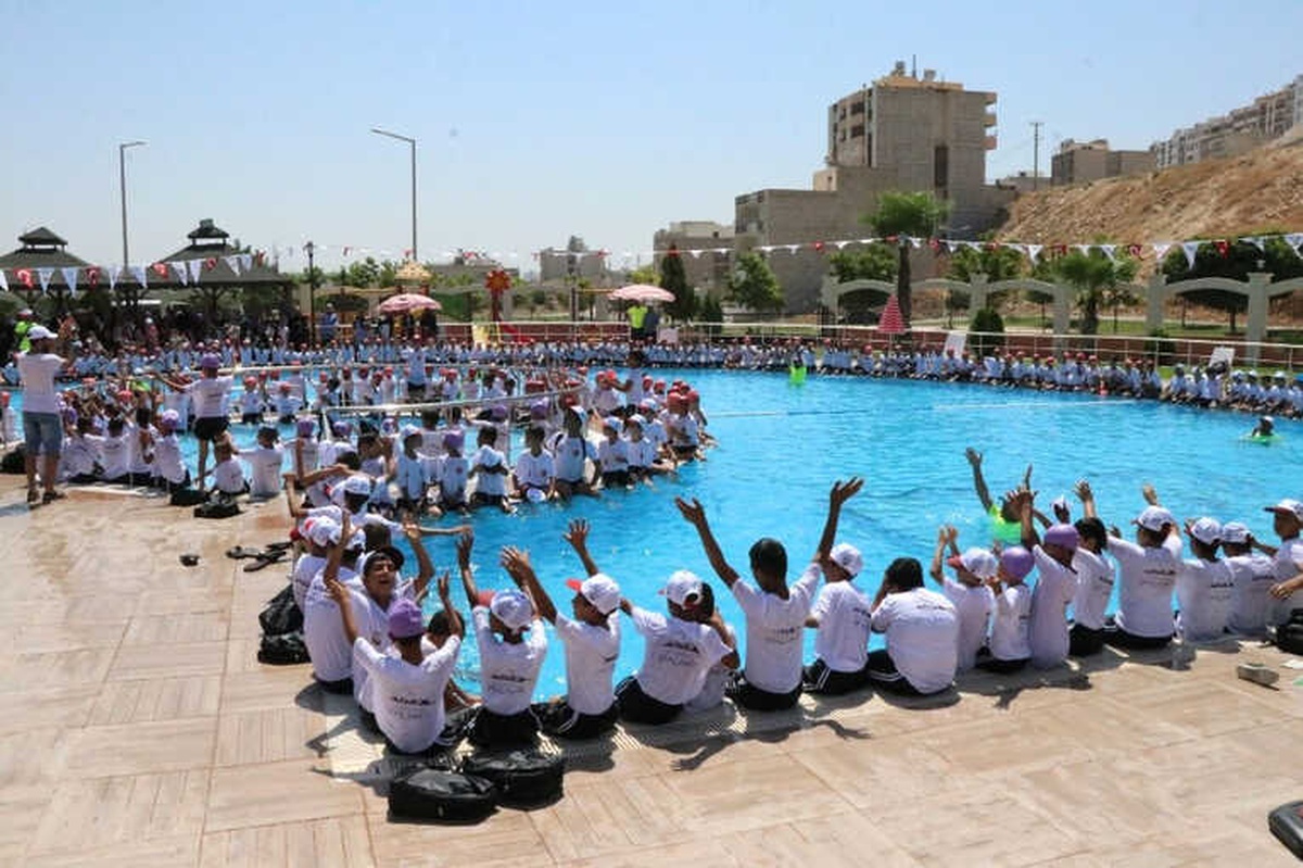 Şanlıurfa\'da Yüzme Havuzlarına Yoğun İlgi