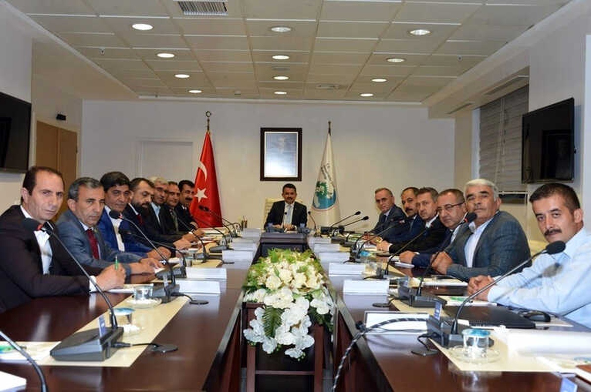 Tarım ve Orman Bakanı Pakdemirli, Tüdkiyeb Heyetini Kabul Etti