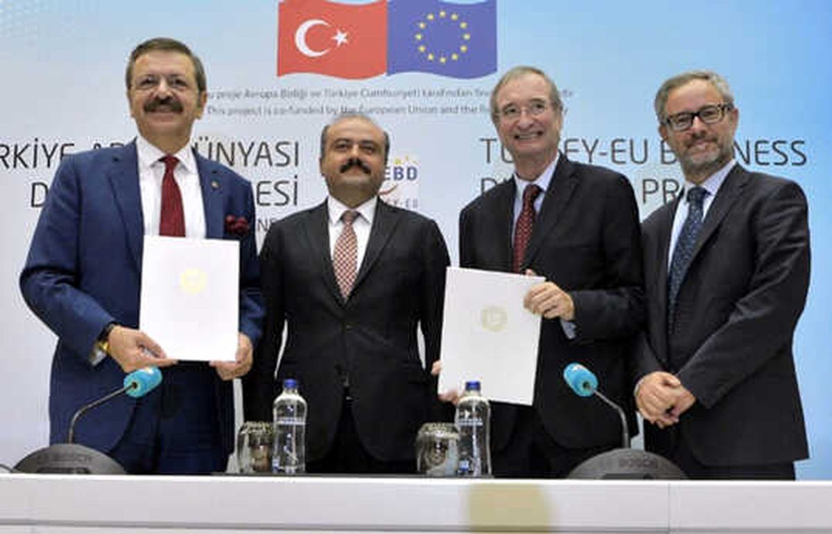 Türkiye-Ab İş Dünyası Diyaloğu Projesi Tanıtıldı