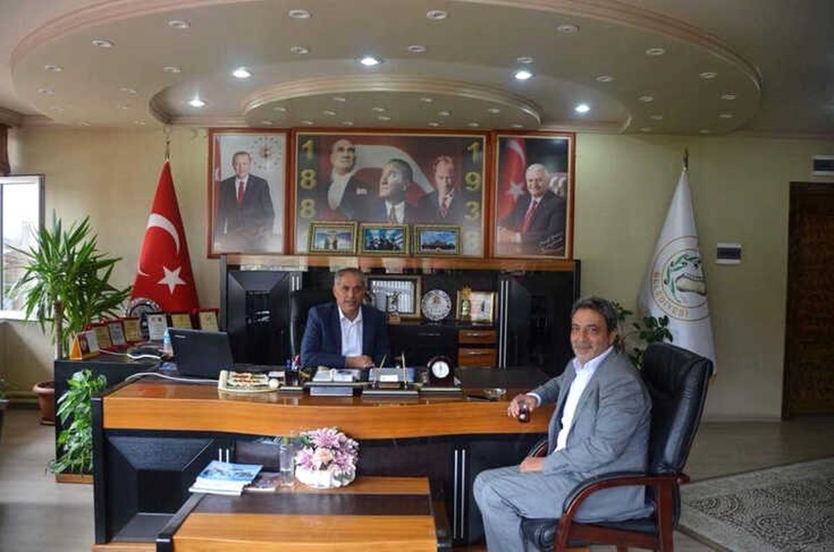 Yıldırım\'dan Başkan Yaman\'a Ziyaret
