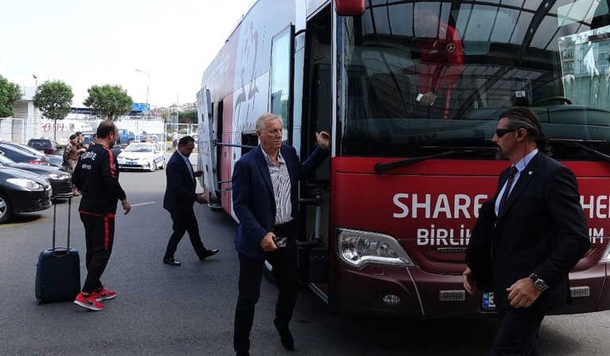 A Milli Takım İsveç\'e Gitti