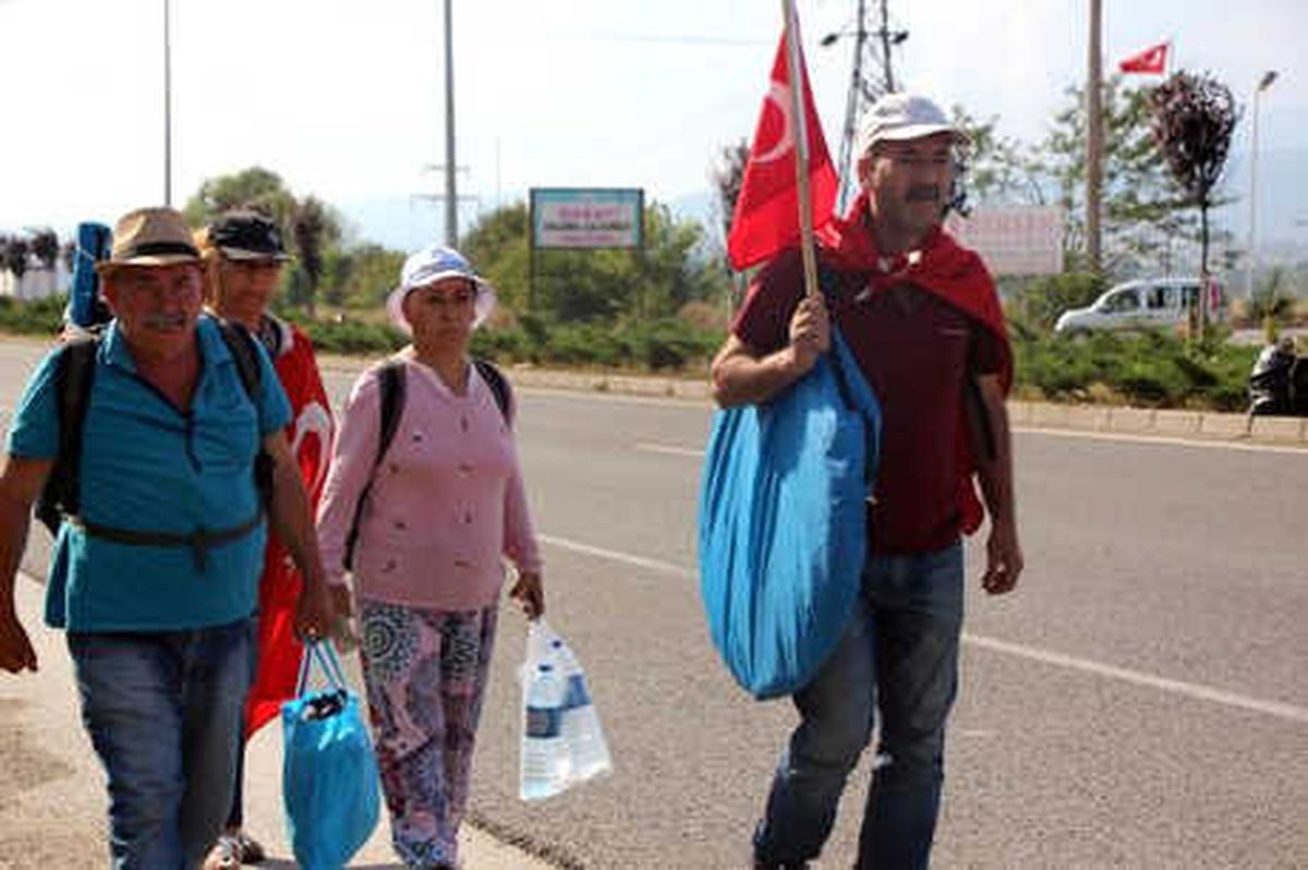 Cezaevindeki Çocukları İçin Ankara\'ya Yürüyorlar