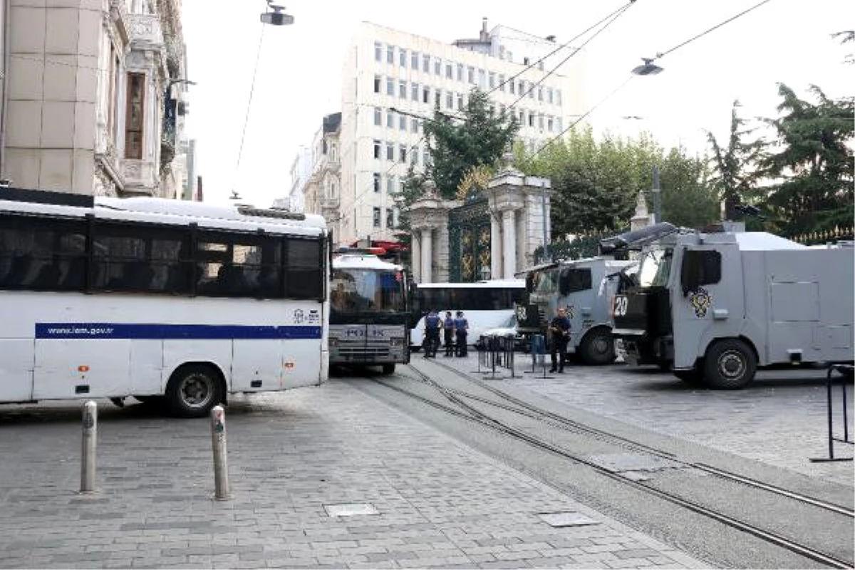 Galatasaray Meydanı\'nda Güvenlik Önlemleri