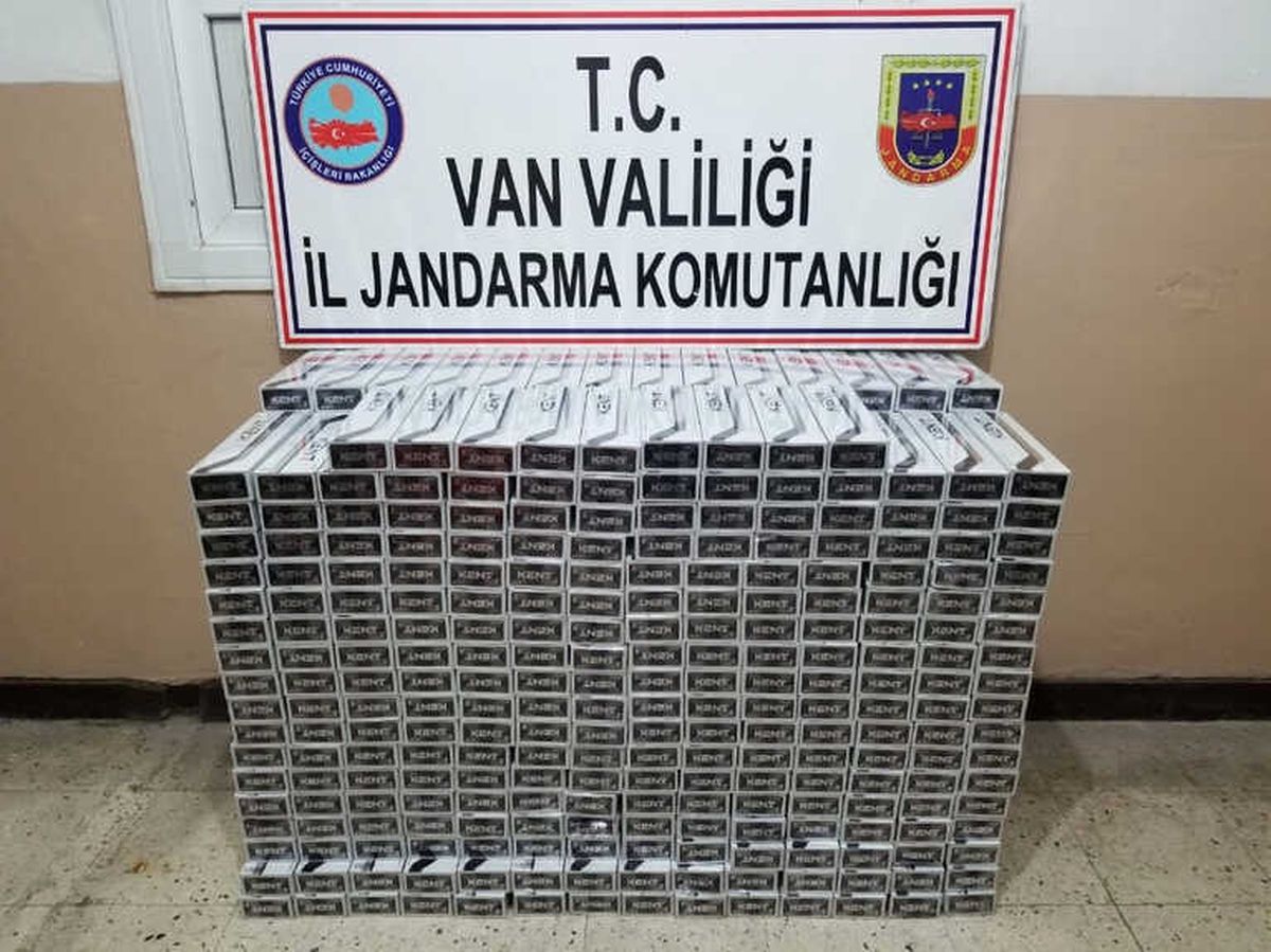 Jandarmadan Kaçak Sigara Operasyonu