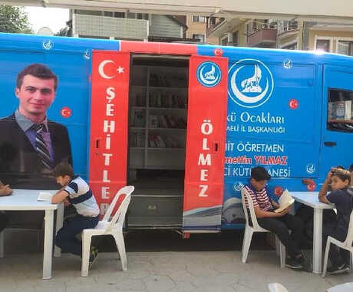 Şehit Öğretmenin Adının Verildiği Gezici Kütüphane Çocuklarla Buluşuyor