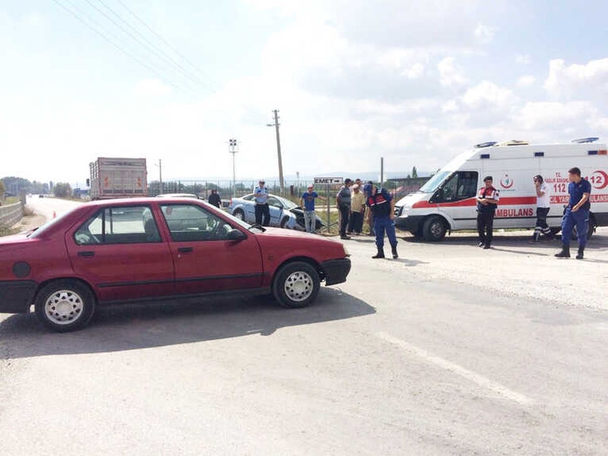 Tavşanlı\'da Trafik Kazası: 1 Yaralı