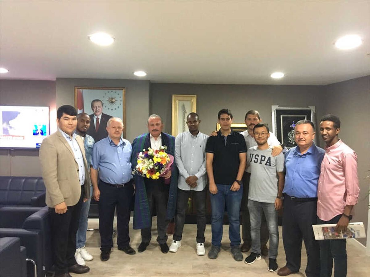 Tuder\'den Şentop\'a Ziyaret