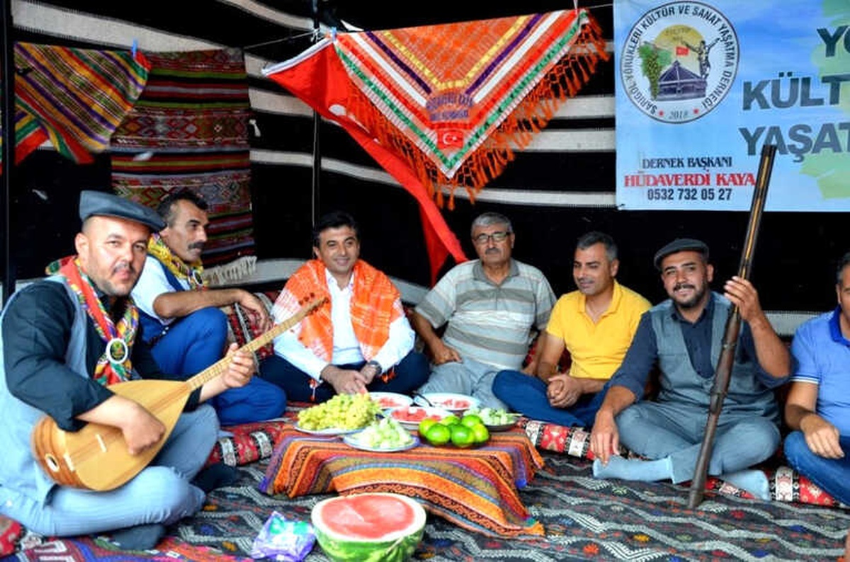 Başkan Selçuk Yörük Çadırında Dinlendi