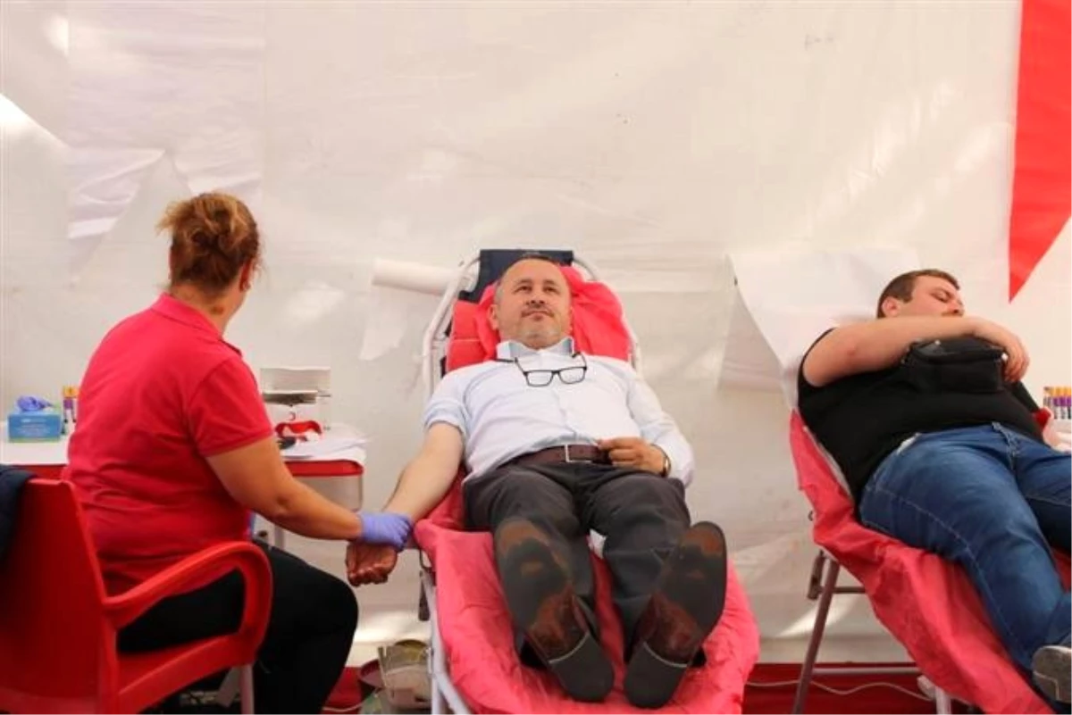 Kırklareli İl Müftülüğü Personelinden Kan Bağışı Kampanyasına Destek