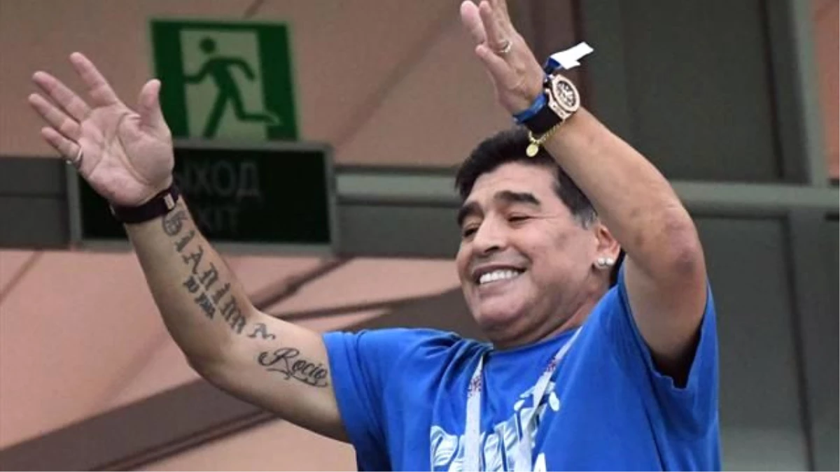 Maradona\'nın Yeni Durağı Meksika