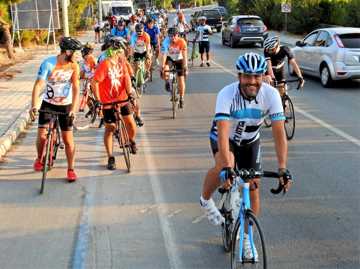 Pedalla Çeşme" Turuyla, Benzin Değil, Yağlarını Yaktılar